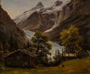 Grindelwald, Szwajcaria autorstwa Thomas Fearnley
