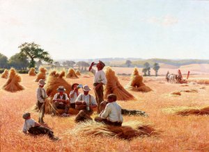 Kombajny odpoczywające, 1898 autorstwa Thomas Frederick Mason Sheard