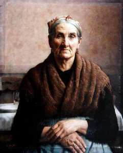 Madame Dafashno (olej na płótnie) autorstwa Thomas Frederick Mason Sheard