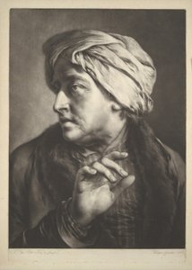 Głowa mężczyzny w turbanie autorstwa Thomas Frye