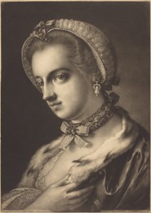 Wyimaginowany portret angielskiej piękności autorstwa Thomas Frye