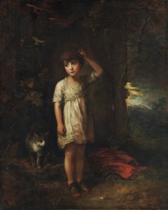 Chłopiec z kotem, rano autorstwa Thomas Gainsborough