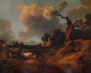 Kościół Elmsett, West Suffolk, XVIII wiek, 1935 autorstwa Thomas Gainsborough