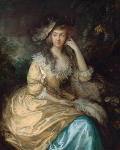 Frances Susanna, Lady de Dunstanville, ok. 1930 r. 1786. autorstwa Thomas Gainsborough