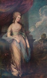 Georgiana, księżna Devonshire, 1783, 1911 autorstwa Thomas Gainsborough