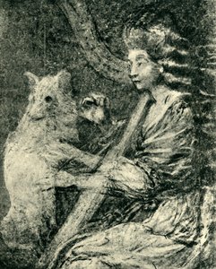 Harfista i pies, ok. 1778, 1943. autorstwa Thomas Gainsborough