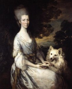 Jane, lady Whocote autorstwa Thomas Gainsborough