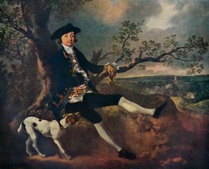 Johna Plampina, ok.1752 autorstwa Thomas Gainsborough