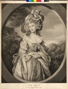 Lady Charlotte Sophia Sheffield autorstwa Thomas Gainsborough
