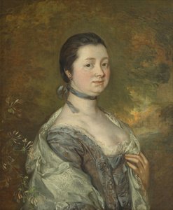 Margaret Gainsborough, z domu Burr autorstwa Thomas Gainsborough