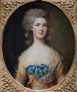 Panna Philadelphia Rowley, ok. 1783 (olej na płótnie) autorstwa Thomas Gainsborough