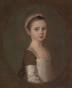 Panna Susanna Gardiner 1752-1818, w latach 1758-1759. autorstwa Thomas Gainsborough