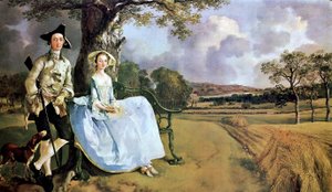 Państwo Andrews autorstwa Thomas Gainsborough