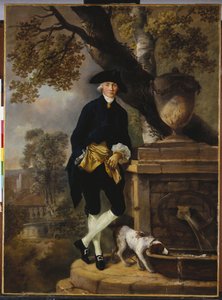Portret dżentelmena autorstwa Thomas Gainsborough