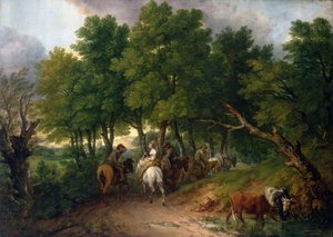 Droga z Rynku autorstwa Thomas Gainsborough