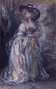 Studium Pani autorstwa Thomas Gainsborough