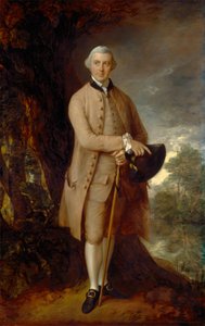 William Johnstone-Pulteney, późniejszy piąty Lord Pulteney, ca. 1772. autorstwa Thomas Gainsborough