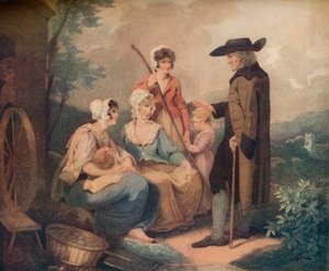 Drzwi chaty, c1791