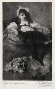 Portret dziecka autorstwa Thomas George Johnson