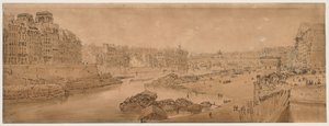 Wybór dwudziestu najbardziej malowniczych widoków w Paryżu…, 1802. autorstwa Thomas Girtin