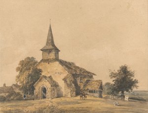 Kościół Chapel, Surrey autorstwa Thomas Girtin