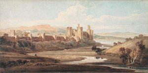 Zamek Conwy autorstwa Thomas Girtin