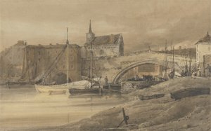 Most Ouse, York autorstwa Thomas Girtin