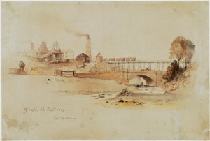 Kopalnia Gosforth autorstwa Thomas H. Hair