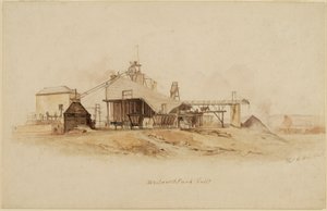 Kopalnia Whitworth Park autorstwa Thomas H. Hair