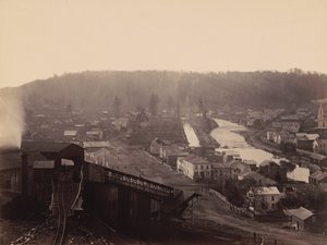 Archbald, Del.  Hudson Canal Co., ok. 1863-1865 (zdjęcie)
