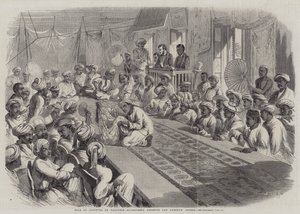 Wyprzedaż w Kalkucie cennych prezentów rządowych i klejnotów Lucknow autorstwa Thomas Harrington Wilson