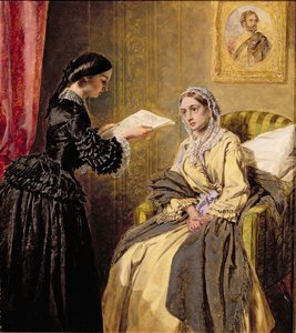 Przeszukanie London Gazette w poszukiwaniu listy zabitych i rannych (za W.P. Frith) autorstwa Thomas Harrington Wilson