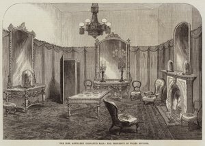 Bal Honorowej Kompanii Artylerii, Buduar Księżnej Walii autorstwa Thomas Harrington Wilson