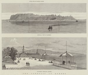 Osuwisko w Quebecu autorstwa Thomas Harrington Wilson