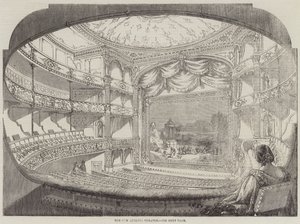 Teatr New Adelphi autorstwa Thomas Harrington Wilson