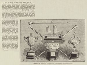 Królewska Wystawa Wojskowa, Trofea w Domu Gordona autorstwa Thomas Harrington Wilson