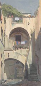 Dom w Sorrento, połowa XIX wieku.