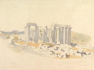 Świątynia Apolla w Bassae, 1843.