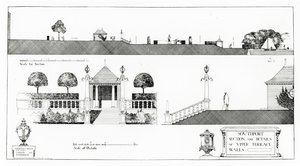 Southport: Section and Details of Upper Terrace and Walls, z „Studies in Town Planning” Thomasa Mawsona, opublikowanych w 1911 r.