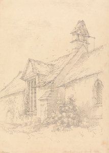 Kościół Brackenborough, Wiltshire autorstwa Thomas Hearne