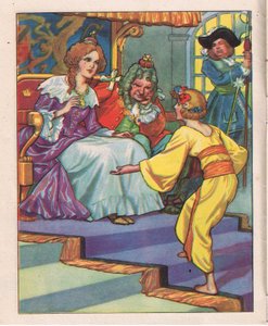 Briar Rose najpiękniejsza (litografia) autorstwa Thomas Heath Robinson