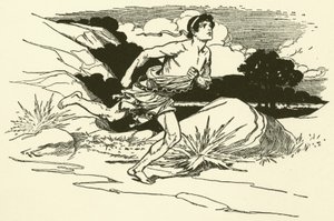 Wiadomości z Maratonu (grawerunek) autorstwa Thomas Heath Robinson