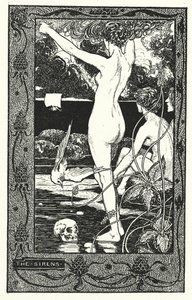 Syreny (litografia) autorstwa Thomas Heath Robinson