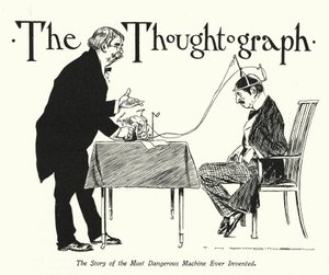 Myślograf (litografia) autorstwa Thomas Heath Robinson