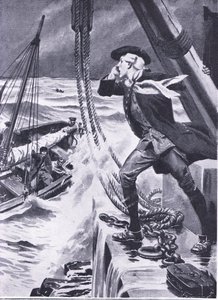 Aby oświetlić drogę do morza: Smeaton, ilustracja z "Cassell