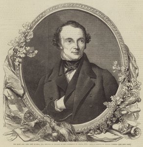 Wielce Szanowny Lord John Russell, poseł, minister Anglii na konferencji wiedeńskiej, 1855 r