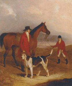 Old Druid, z Richardem Kingiem Sampsonem, Esq. i Johnem Presse, 1845 autorstwa Thomas Henwood