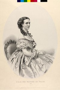 Księżniczka Danii Aleksandra autorstwa Thomas Herbert Maguire