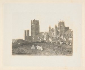 Katedra w Ely, Cambridgeshire autorstwa Thomas Higham