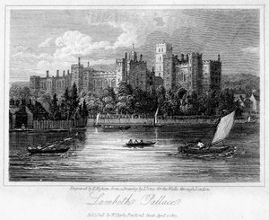 Pałac Lambeth, Londyn, 1817.